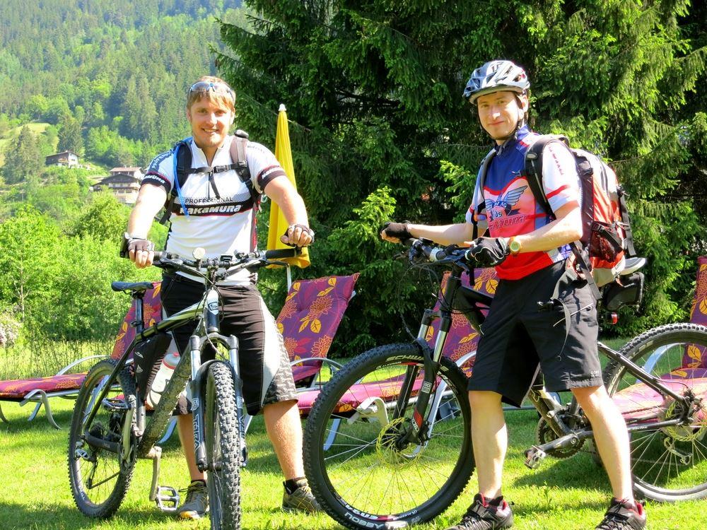 Mountainbiken in Oetz / Ötztal